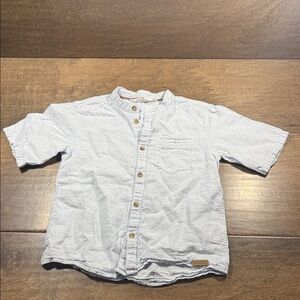 H&M Kids Light Blue Button-Down Shirt